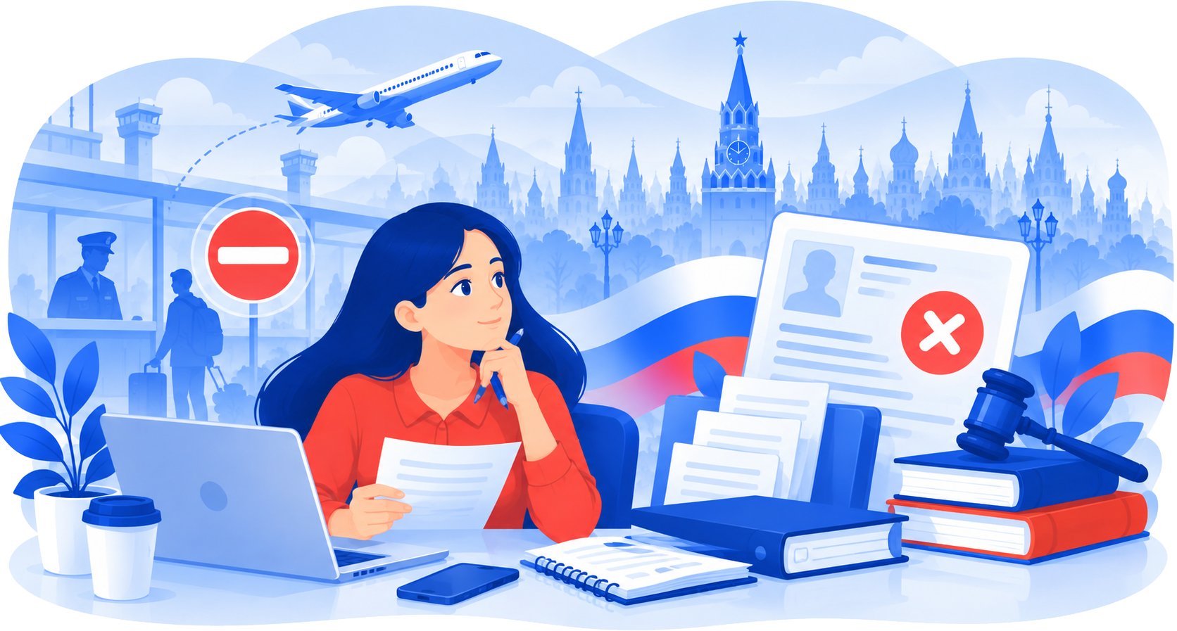 Девушка с документами обжалует решение о депортации